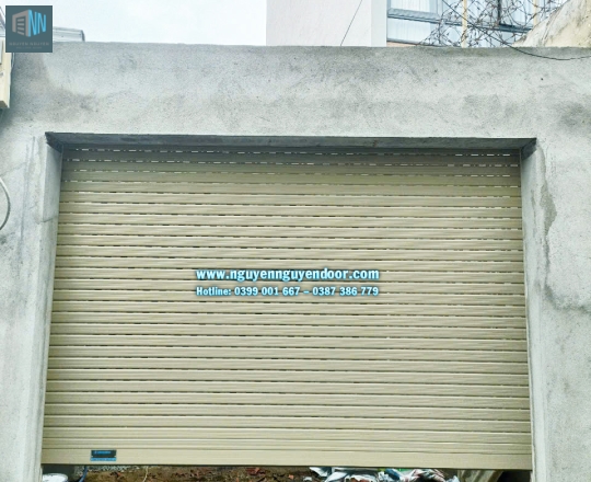 CỬA CUỐN KHE THOÁNG CÔNG NGHỆ ĐỨC TẠI ĐƯỜNG 48 HIỆP BÌNH CHÁNH