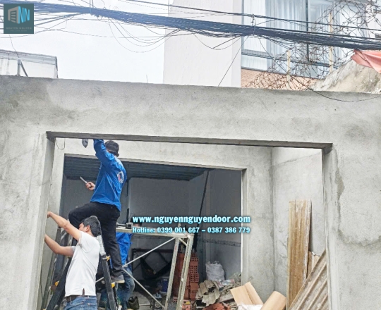 CỬA CUỐN KHE THOÁNG CÔNG NGHỆ ĐỨC TẠI ĐƯỜNG 48 HIỆP BÌNH CHÁNH