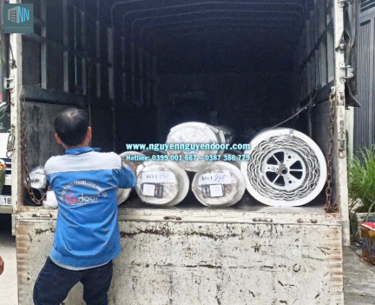 CỬA CUỐN KHE THOÁNG CÔNG NGHỆ ĐỨC TẠI ĐƯỜNG 40 HIỆP BÌNH CHÁNH