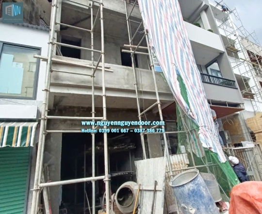 CỬA CUỐN KHE THOÁNG CÔNG NGHỆ ĐỨC TẠI CHU VĂN AN
