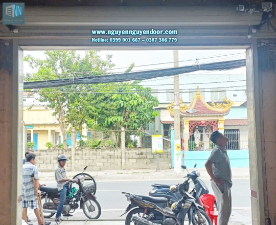 CỬA CUỐN KHE THOÁNG CÔNG NGHỆ ĐỨC TẠI 569 TÔ NGỌC VÂN