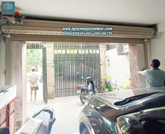CỬA CUỐN KHE THOÁNG CÔNG NGHỆ ĐỨC TẠI HIỆP BÌNH THỦ ĐỨC
