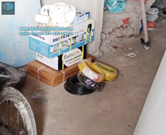 CỬA CUỐN KHE THOÁNG CÔNG NGHỆ ĐỨC TẠI CHU VĂN AN
