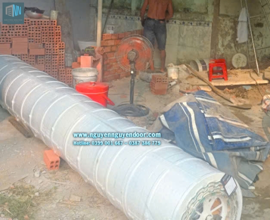 CỬA CUỐN TẤM LIỀN CÔNG NGHỆ ÚC TẠI TAM BÌNH