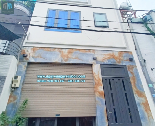 CỬA CUỐN KHE THOÁNG CÔNG NGHỆ ĐỨC TẠI ĐƯỜNG 35 TAM BÌNH