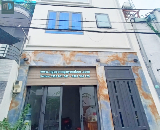 CỬA CUỐN KHE THOÁNG CÔNG NGHỆ ĐỨC TẠI ĐƯỜNG 35 TAM BÌNH