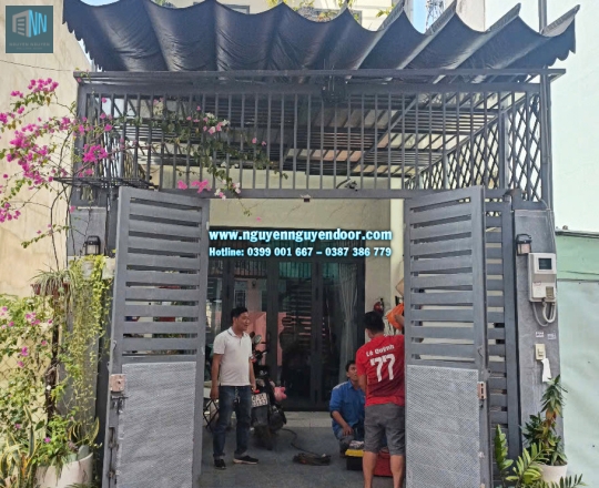 CỬA CUỐN KHE THOÁNG CÔNG NGHỆ ĐỨC TẠI ĐƯỜNG 40 HIỆP BÌNH CHÁNH