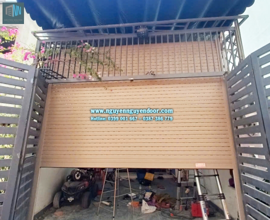 CỬA CUỐN KHE THOÁNG CÔNG NGHỆ ĐỨC TẠI ĐƯỜNG 40 HIỆP BÌNH CHÁNH