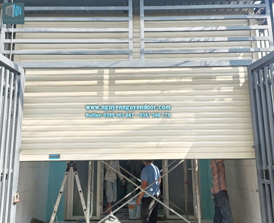 CỬA CUỐN KHE THOÁNG CÔNG NGHỆ ĐỨC TẠI TAM CHÂU TÔ NGỌC VÂN