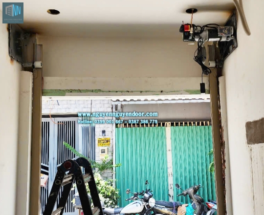 CỬA CUỐN KHE THOÁNG CÔNG NGHỆ ĐỨC TẠI PHẠM THẾ HIỂN QUẬN 8
