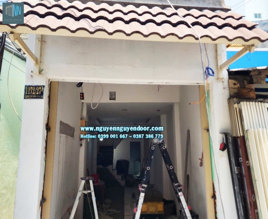 CỬA CUỐN KHE THOÁNG CÔNG NGHỆ ĐỨC TẠI PHẠM THẾ HIỂN QUẬN 8