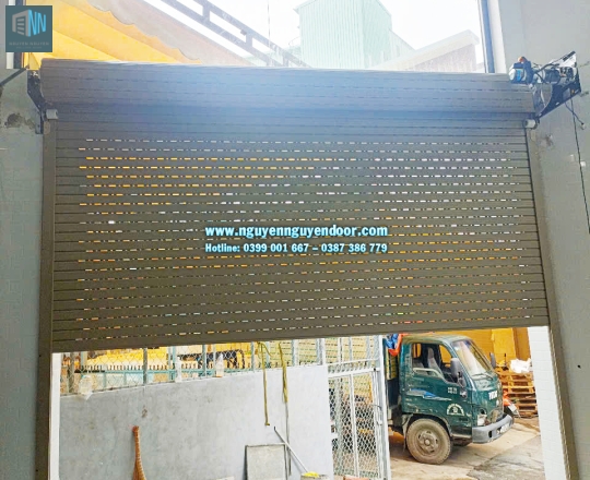 CỬA CUỐN KHE THOÁNG CÔNG NGHỆ ĐỨC TẠI BÌNH CHIỂU CHỢ ĐẦU MỐI THỦ ĐỨC