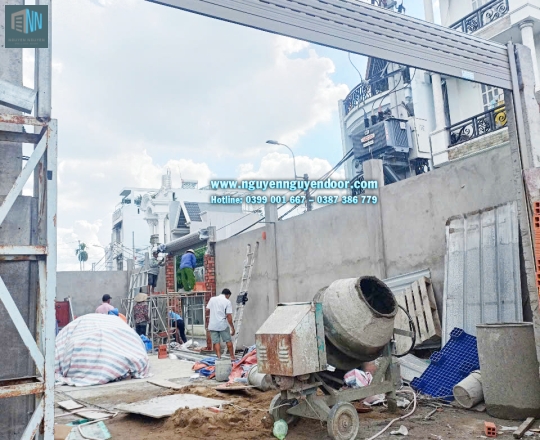 CỬA CUỐN KHE THOÁNG CÔNG NGHỆ ĐỨC TẠI QUỐC LỘ 13 CŨ