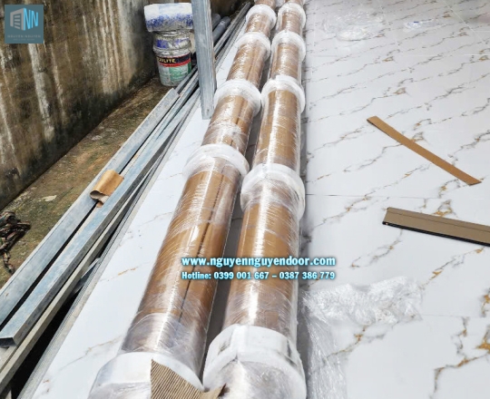 CỬA CUỐN LÁ BÍT CÔNG NGHỆ ĐỨC TẠI TRẦN HƯNG ĐẠO THỦ ĐỨC