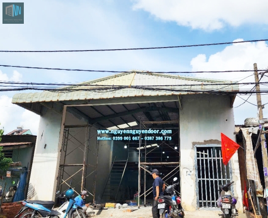 CỬA CUỐN KHE THOÁNG CÔNG NGHỆ ĐỨC TẠI BÌNH CHÁNH