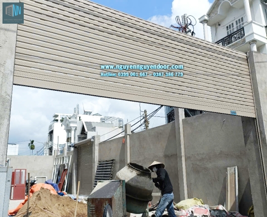 CỬA CUỐN KHE THOÁNG CÔNG NGHỆ ĐỨC TẠI QL13