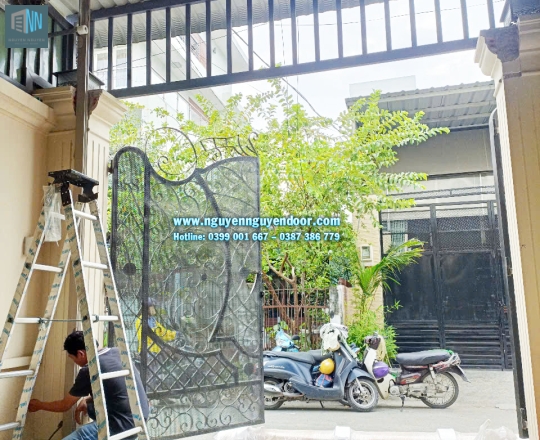 CỬA CUỐN KHE THOÁNG CÔNG NGHỆ ĐỨC TẠI HÀ HUY GIAP QUẬN 12