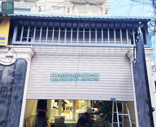 CỬA CUỐN KHE THOÁNG CÔNG NGHỆ ĐỨC TẠI HÀ HUY GIAP QUẬN 12
