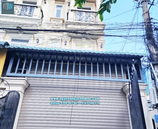 CỬA CUỐN KHE THOÁNG CÔNG NGHỆ ĐỨC TẠI HÀ HUY GIAP QUẬN 12