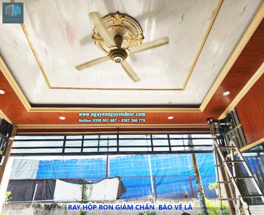 CỬA CUỐN KHE THOÁNG CÔNG NGHỆ ĐỨC TẠI THUẬN AN BÌNH DƯƠNG