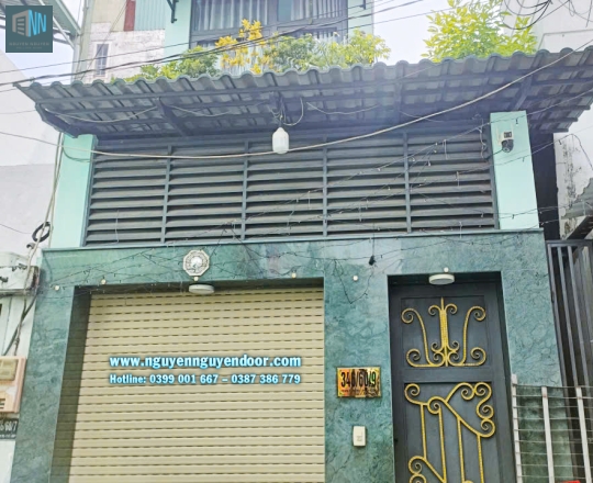 CỬA CUỐN CÔNG NGHỆ ĐỨC CHẾ ĐỘ KHE THOÁNG TẠI QUẬN 5