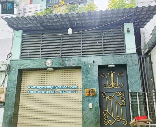 CỬA CUỐN CÔNG NGHỆ ĐỨC CHẾ ĐỘ KHE THOÁNG TẠI QUẬN 5