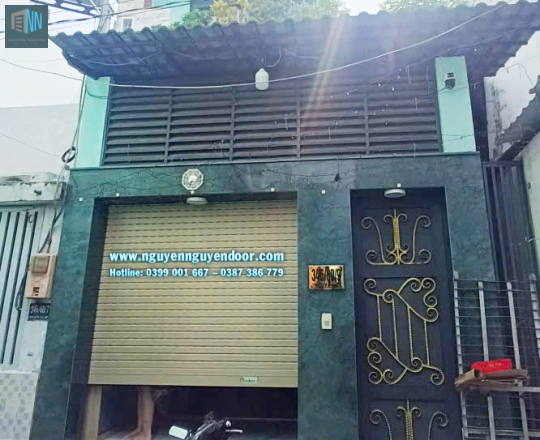 CỬA CUỐN CÔNG NGHỆ ĐỨC CHẾ ĐỘ KHE THOÁNG TẠI QUẬN 5