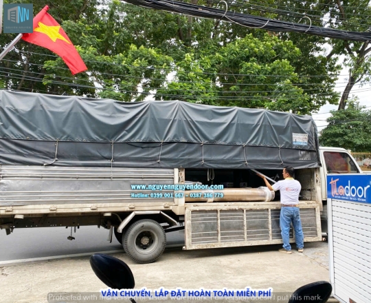 CỬA CUỐN CÔNG NGHỆ ĐỨC CHẾ ĐỘ KHE THOÁNG TẠI QUẬN 5
