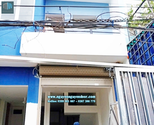 CỬA CUỐN KHE THOÁNG CÔNG NGHỆ ĐỨC TẠI ĐƯỜNG Ụ GHE THỦ ĐỨC