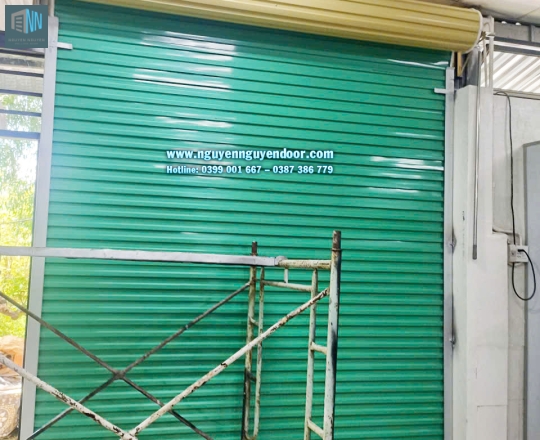 CỬA CUỐN TẤM LIỀN CÔNG NGHỆ ÚC TẠI CÂY KEO, TAM BÌNH