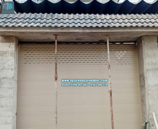 CỬA CUỐN KHE THOÁNG CÔNG NGHỆ ĐỨC TẠI NGÃ TƯ HÒA LÂN 