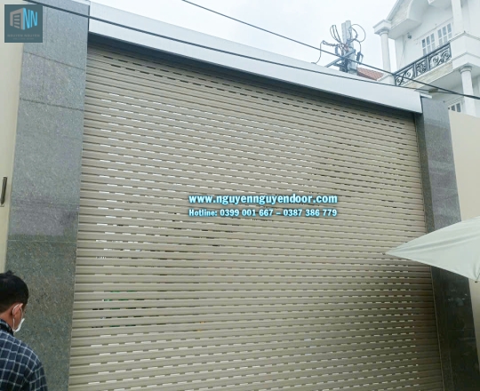 CỬA CUỐN KHE THOÁNG CÔNG NGHỆ ĐỨC TẠI QL13