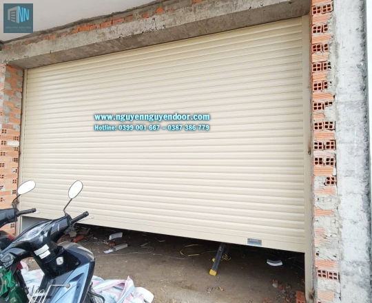 CỬA CUỐN LÁ BÍT CÔNG NGHỆ ĐỨC TẠI NHÀ GA T3