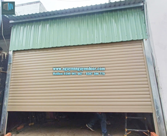 CỬA CUỐN LÁ BÍT CÔNG NGHỆ ĐỨC CÓ MẶT TẠI QUỐC LỘ 13