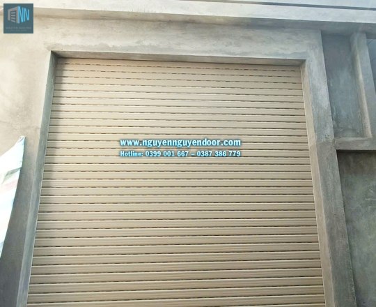 CỬA CUỐN KHE THOÁNG CÔNG NGHỆ ĐỨC TẠI QUANG TRUNG GÒ VẤP