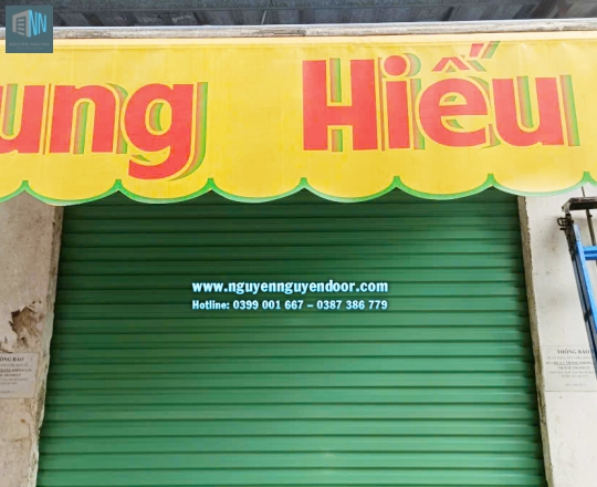 CỬA CUỐN TẤM LIỀN CÔNG NGHỆ ÚC TẠI LINH TRUNG THỦ ĐỨC