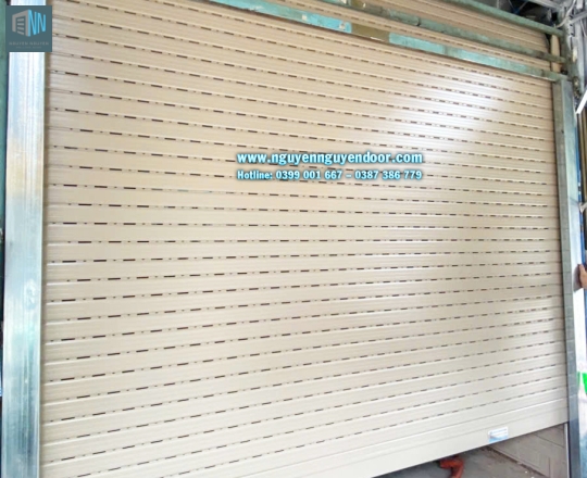 CỬA CUỐN KHE THOÁNG CÔNG NGHỆ ĐỨC TẠI ĐƯỜNG SỐ 10 TAM BÌNH