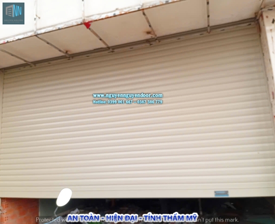 CỬA CUỐN KHE THOÁNG CÔNG NGHỆ ĐỨC TẠI NƠ TRANG LONG BÌNH THẠNH