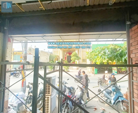 CỬA CUỐN KHE THOÁNG CÔNG NGHỆ ĐỨC TẠI NƠ TRANG LONG BÌNH THẠNH