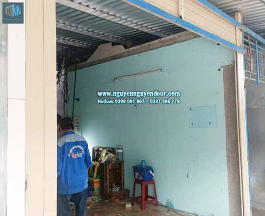 CỬA CUỐN KHE THOÁNG CÔNG NGHỆ ĐỨC TẠI ĐƯỜNG SỐ 10 TAM PHÚ THỦ ĐỨC