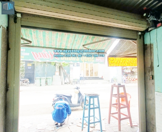 CỬA CUỐN KHE THOÁNG CÔNG NGHỆ ĐỨC TẠI ĐƯỜNG SỐ 10 TAM PHÚ THỦ ĐỨC