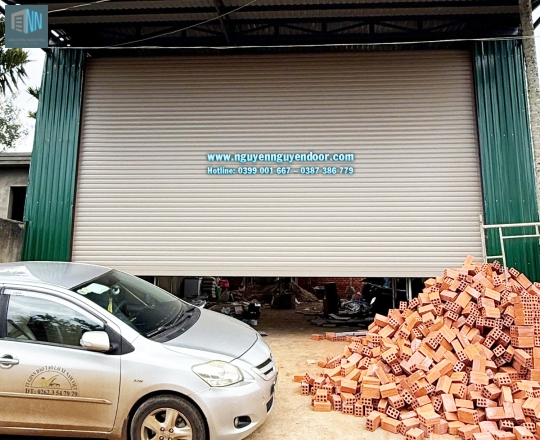 CỬA CUỐN LÁ BÍT CÔNG NGHỆ ĐỨC TẠI ĐẮK LẮK