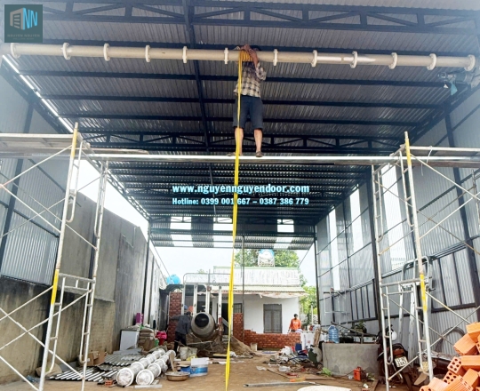 CỬA CUỐN LÁ BÍT CÔNG NGHỆ ĐỨC TẠI ĐẮK LẮK