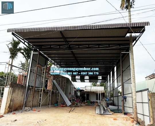 CỬA CUỐN LÁ BÍT CÔNG NGHỆ ĐỨC TẠI ĐẮK LẮK