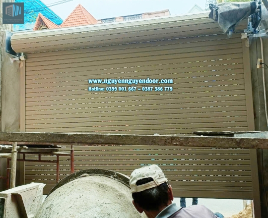 CỬA CUỐN KHE THOÁNG CÔNG NGHỆ ĐỨC TẠI TAM CHÂU THỦ ĐỨC HỒ CHÍ MINH