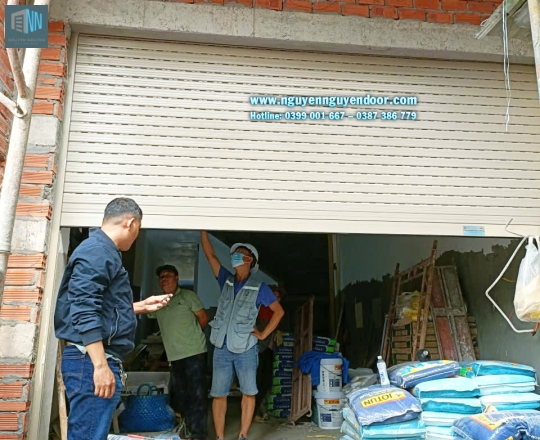 CỬA CUỐN KHE THOÁNG CÔNG NGHỆ ĐỨC LÊ THỊ HOA