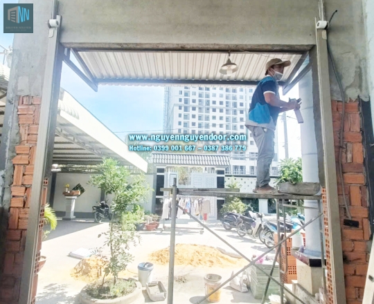 CỬA CUỐN KHE THOÁNG CÔNG NGHỆ ĐỨC TẠI ĐƯỜNG SỐ 10 TÔ NGỌC VÂN