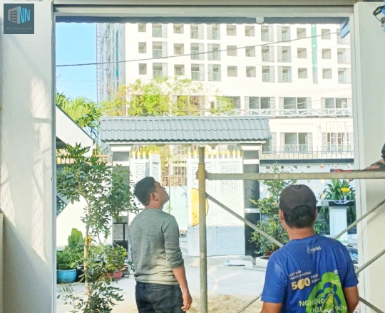 CỬA CUỐN KHE THOÁNG CÔNG NGHỆ ĐỨC TẠI ĐƯỜNG SỐ 10 TÔ NGỌC VÂN