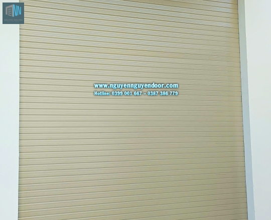 CỬA CUỐN KHE THOÁNG CÔNG NGHỆ ĐỨC TẠI ĐƯỜNG SỐ 10 TÔ NGỌC VÂN