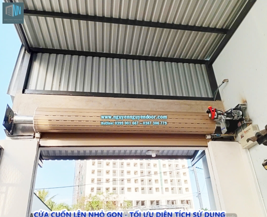 CỬA CUỐN KHE THOÁNG CÔNG NGHỆ ĐỨC TẠI ĐƯỜNG SỐ 10 TÔ NGỌC VÂN